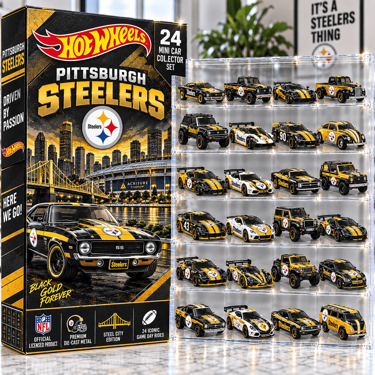 PBS Premium Mini Car Advent Calendar LNTH