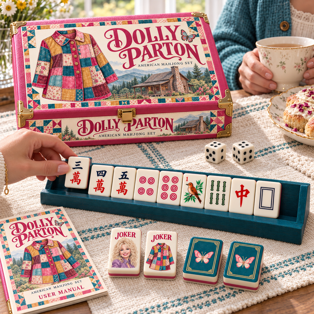 Premium DLPT Mahjong Tiles Set TTMH