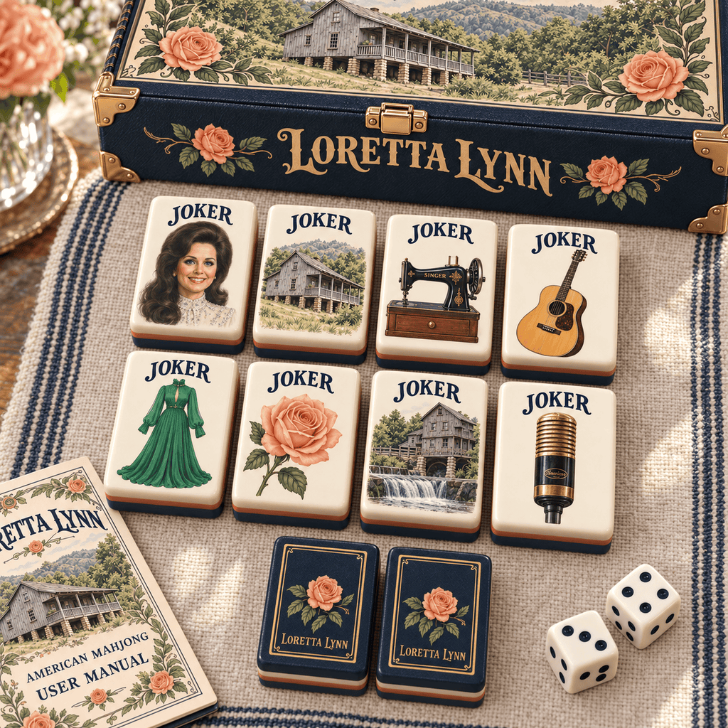 Premium LTL Mahjong Tiles Set TTMH
