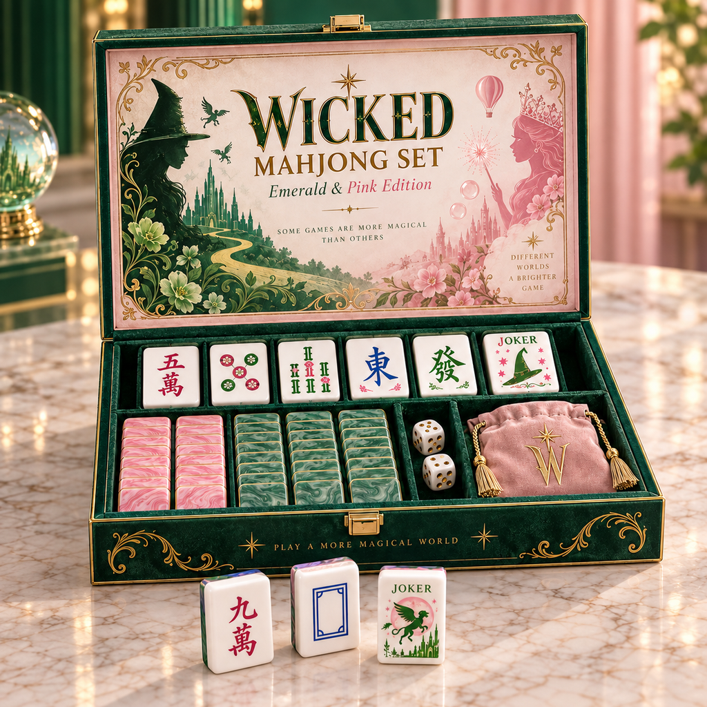 Premium WKCD Mahjong Tiles Set TNSM