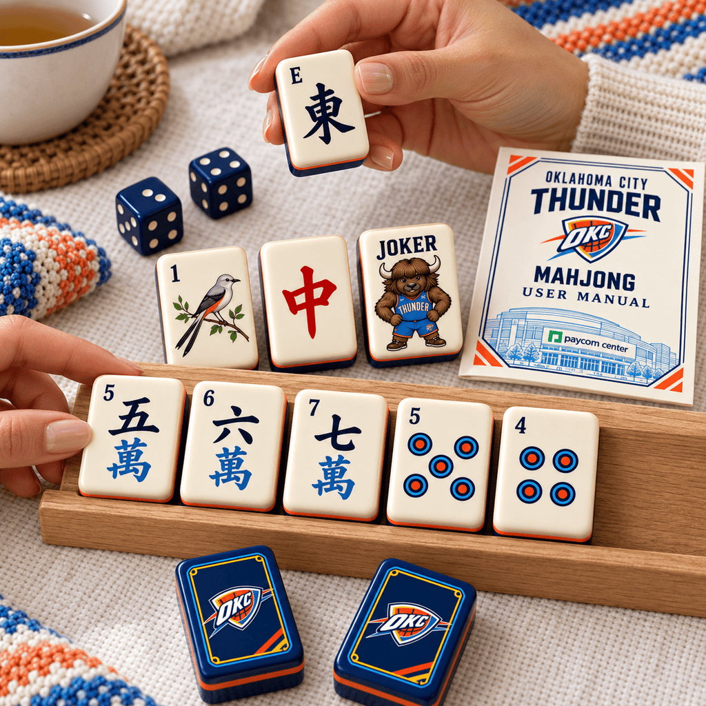 Premium OCT Mahjong Tiles Set TTMH