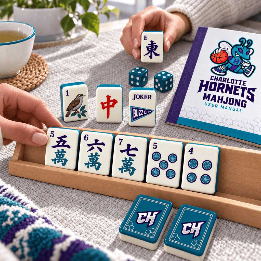 Premium CLH Mahjong Tiles Set PVNA