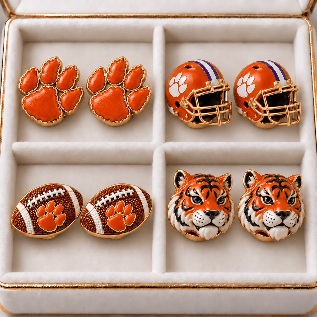 CTFB Sculpted Button Jewelry Set NTKO
