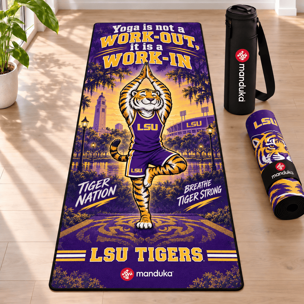 LSU Premium Printed Yoga Mat BMD