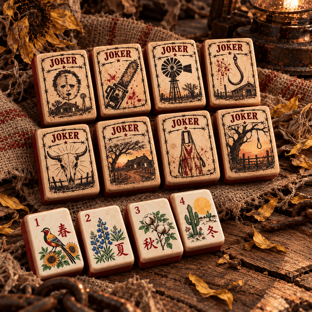 Premium LTFA Mahjong Tiles Set TNSM