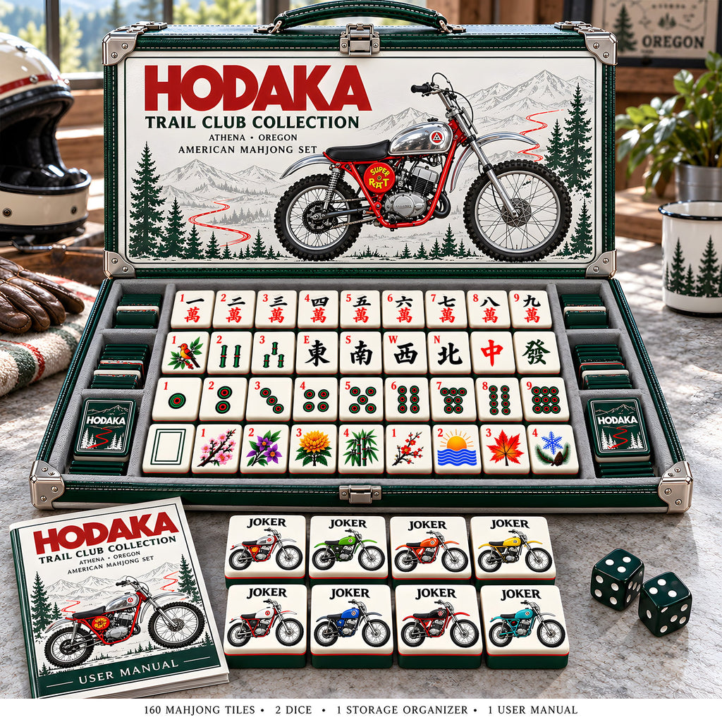 Premium HOD Mahjong Tiles Set PVNA