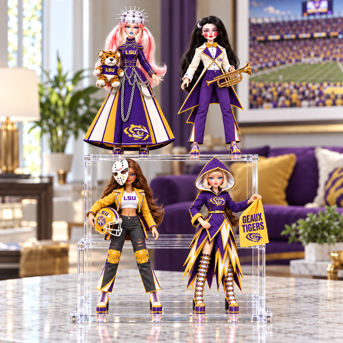Premium LSU Midnight Glam Horror Doll HQH