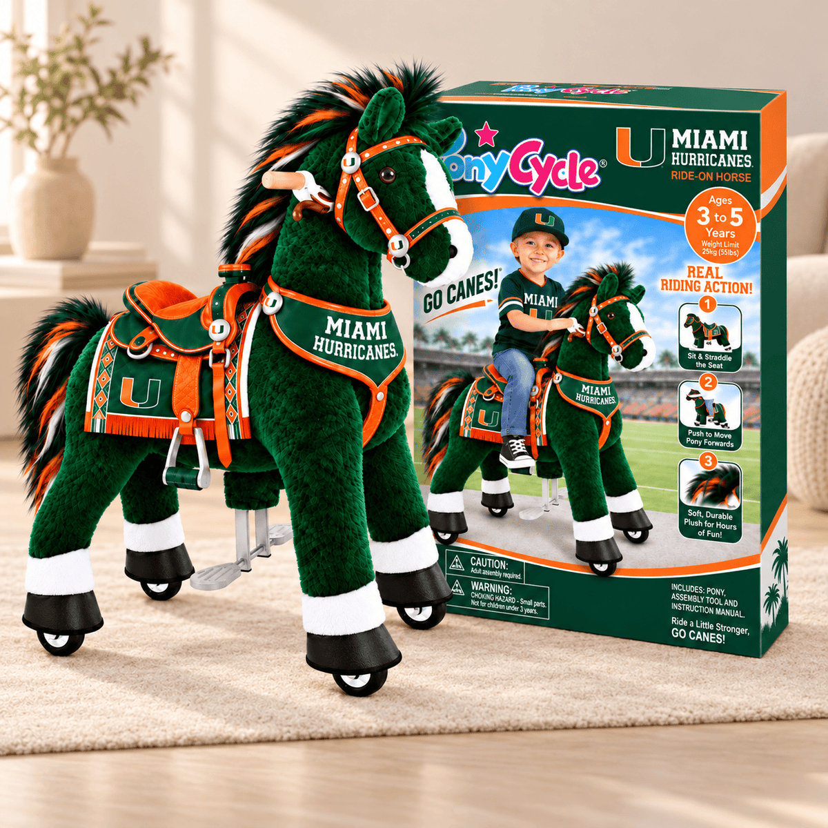 MHC Rideable Horse Toys DNBN