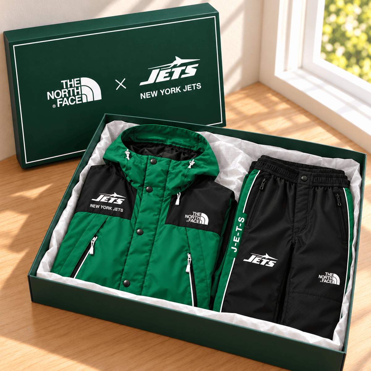 NYJ Premium Hooded Jacket & Jogger Set TMH
